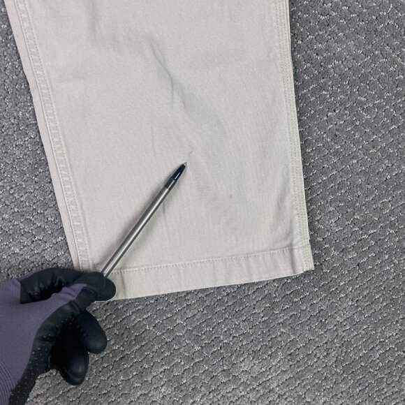 Carhartt Pants Men's 40 x 30 Measures 40 x 28.5 Beige Rugged Flex Canvas Work - Picture 6 of 16